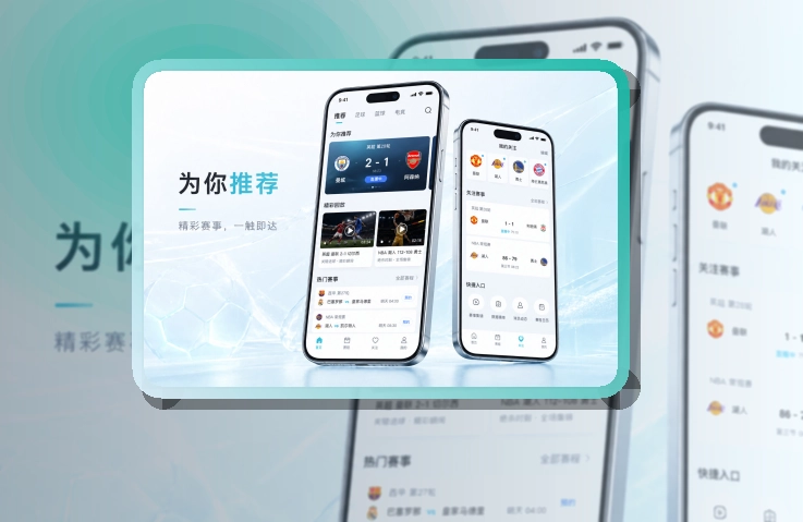 MK体育 App亮点，手机看赛更顺手 页面展示